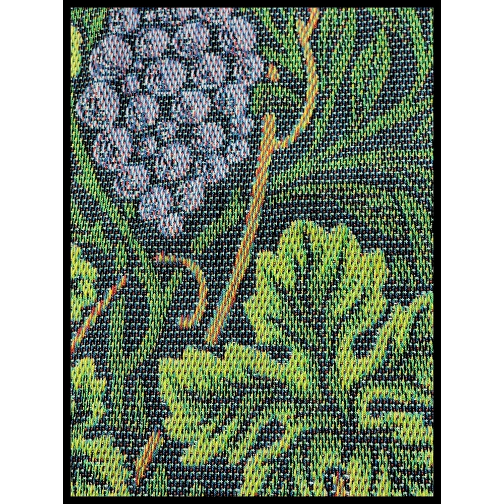 NWT Ekelund Swedish Vine 100% Woven Cotton Hang Hand Towel Green Grape Leaf New